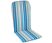 Cojín para silla con respaldo 76x40cm GARDEN STAR ALCAMPO.