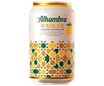 Cerveza ALHAMBRA RADLER LAGER SINGULAR lata 33 cl.