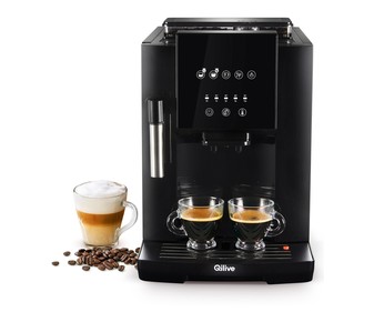 Cafetera espresso superautomática QILIVE Q.5404, presión 19bar, capacidad 1,8L, molinillo, 1450W. Cafetera espresso superautomática QILIVE Q.5404, presión 19bar, capacidad 1,8L, molinillo, 1450W.