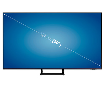 Televisión 127cm (50") LED SAMSUNG UE50AU9005KXXC 4K, HDR10+, SMART TV, WIFI, BLUETOOTH, TDT T2, USB reproductor y grabador, 3HDMI, 2800HZ.