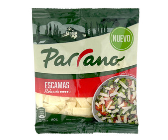 Queso en escamas PARRANO 80 g. Queso en escamas PARRANO 80 g.
