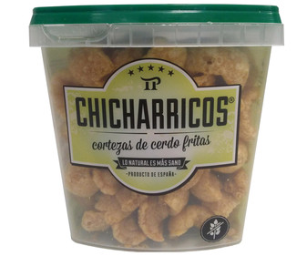 Snack de cortezas de cerdo caja de 125 gramos Snack de cortezas de cerdo caja de 125 gramos
