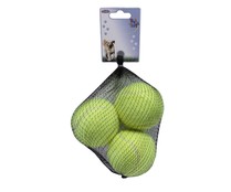 Pelota de tenis mediana para perros SANDIMAS 3 uds