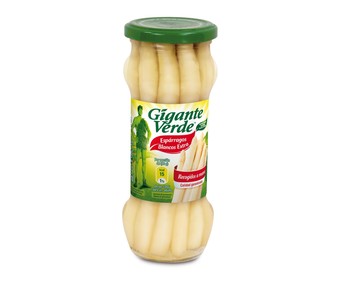 Espárragos blancos frasco de 205 gramos Espárragos blancos frasco de 205 gramos