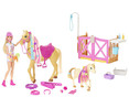 Muñeca Barbie con caballo, poni y accesorios, BARBIE.