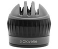 Afilador de cuchillos 3 pasos, 3 CLAVELES.