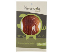 Jamón Serrano ecológico Lonchas LA MERENDOLA 75 g.