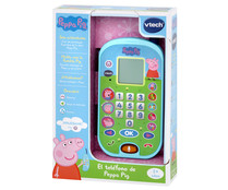 El teléfono de Peppa Pig con sonidos y actividades, VTECH.