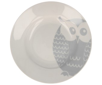 Plato hondo fabricado en porcelana decorada, 23 centímetros de diámetro y diseño Bhúos VERSA. Plato hondo fabricado en porcelana decorada, 23 centímetros de diámetro y diseño Bhúos VERSA.