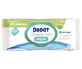 Toallitas húmedas para bebé con fibras 100% de origen vegetal DODOT Cuidado total aqua 48 uds.