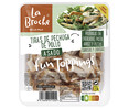 Tiras de pechuga de pollo asado, ideales para ensaladas, arroces y pizzas LA BROCHE 125 g.