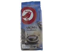 Café en grano descafeinado natural PRODUCTO ALCAMPO 250 g.