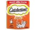 Snacks para gatos adultos y gatitos a base de pollo CATISFACTIONS 180 g.