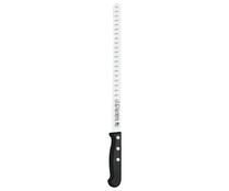 Cuchillo jamonero alveolado con hoja de 29cm., 3 CLAVELES.