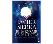 El mensaje de Pandora, JAVIER SIERRA, libro de bolsillo. Género: narrativa. Editorial Booket.
