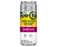 Bebida alcoholica carbonatada con sabor a cereza y acai TOPO CHICO lata de 330 ml.