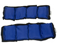 Set de 2 pesas lastre de 1kg para muñeca, SPORTS.