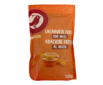 Cacahuetes fritos con miel PRODUCTO ALCAMPO 150 g.