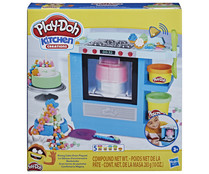 Juego de plastilina Gran horno de pasteles Confitería mágica con accesorios y 3 botes de colores PLAY-DOH.