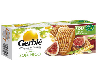Galletas de soja-higo GERBLE 270 g. Galletas de soja-higo GERBLE 270 g.