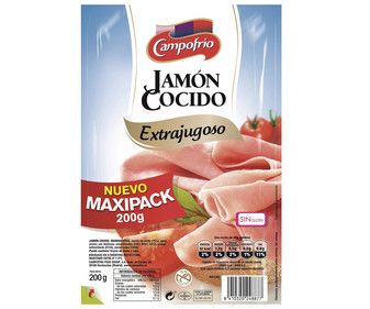 Jamón cocido extrajugoso 200 gramos Jamón cocido extrajugoso 200 gramos