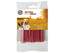 Snack dental para perro natural, sabor fresa SANDIMAS SPIRALDENTE 50 g.