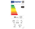 Lavadora FAGOR 4FE-8614X capacidad de carga: 8KG, clasificación energética: B, 1400RPM, H: 85cm, A: 59,5cm, F: 56,5cm.