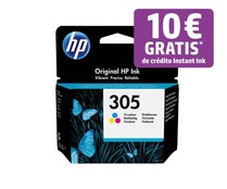 Cartucho de tinta original HP 305 3YM60AE, tricolor