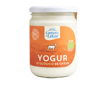 Yogur de oveja ecológico CANTERO DE LETUR 420 g.