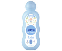 Gel y champú infantil, con karité y petit grain, que no pica en los ojos DENENES Original 600 ml.
