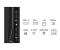 Televisión 109,22cm (43") LED TCL 43C645 4K, HDR PRO, SMART TV, WIFI, BLUETOOTH, TDT T2, USB reproductor, 3HDMI, 60HZ.