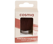 Brocha Kabuki con mango de alumino y pelo sintético de nailon COSMIA.
