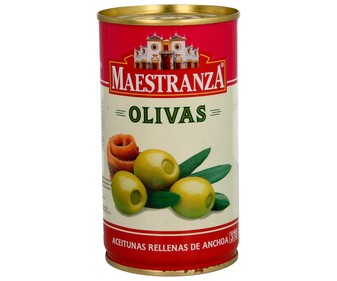 Aceitunas verdes lata de 150 gramos Aceitunas verdes lata de 150 gramos