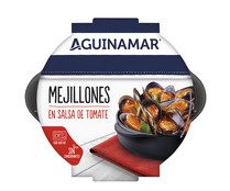 Mejillones en salsa de tomate AGUINAMAR 500 g.