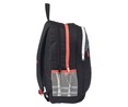 Mochila juvenil con triple compartimento, color negro y azul  Hastag PRODUCTO ALCAMPO, 30x43,5x8cm.