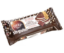 Tortitas de arroz con chocolate, sin gluten, DIET-RADISSON, 135 g.