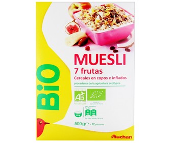 Muesli con frutas 500 gramos Muesli con frutas 500 gramos