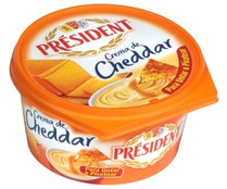 Crema de queso para untar Cheddar PRÉSIDENT 125 g.