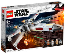 Juego de construcción Caza ALA-X de Luke Skywalker con 474 piezas, LEGO Star Wars 75301.