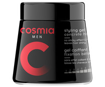 Gel de peinado para hombre efecto cemento con acabado brillante COSMIA 250 ml.