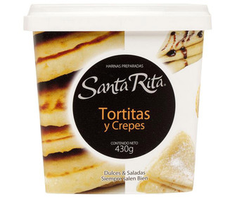 Harina para tortitas y crepes 430 gramos Harina para tortitas y crepes 430 gramos