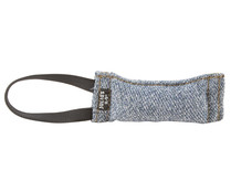 Juguete para perros motivador de tela francesa y una asa de nylon JULIUS-K9 20 x 5 cm.1 ud. 
