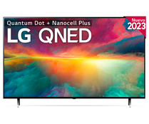 Televisión 165,1 cm (65") QNED LG 65QNED756RA 4K, HDR 10 PRO, SMART TV, WIFI, BLUETOOTH, TDT T2, USB reproductor y grabador, 4HDMI, 50HZ.