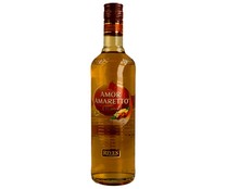 Licor de almendra amor amaretto sin alcohol RIVES botella de 70 cl.