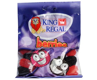 Moras grandes KING REGAL bolsa de 100 gr, Moras grandes KING REGAL bolsa de 100 gr,