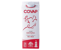 Leche entera de vaca de origen español COVAP 1 l.
