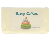 Pasta de azúcar de cobertura y modelare de color blanco EASY CAKES 250 g. Pasta de azúcar de cobertura y modelare de color blanco EASY CAKES 250 g.