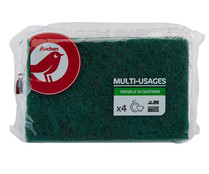 Estropajo fibra verde PRODUCTO ALCAMPO 4 uds.