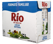 Leche entera de vaca de origen 100% gallega RIO 6 x 1.5 l.