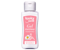 Gel para la higiene íntima femenina con extracto de camomila KOOKY WORLD 100 ml.